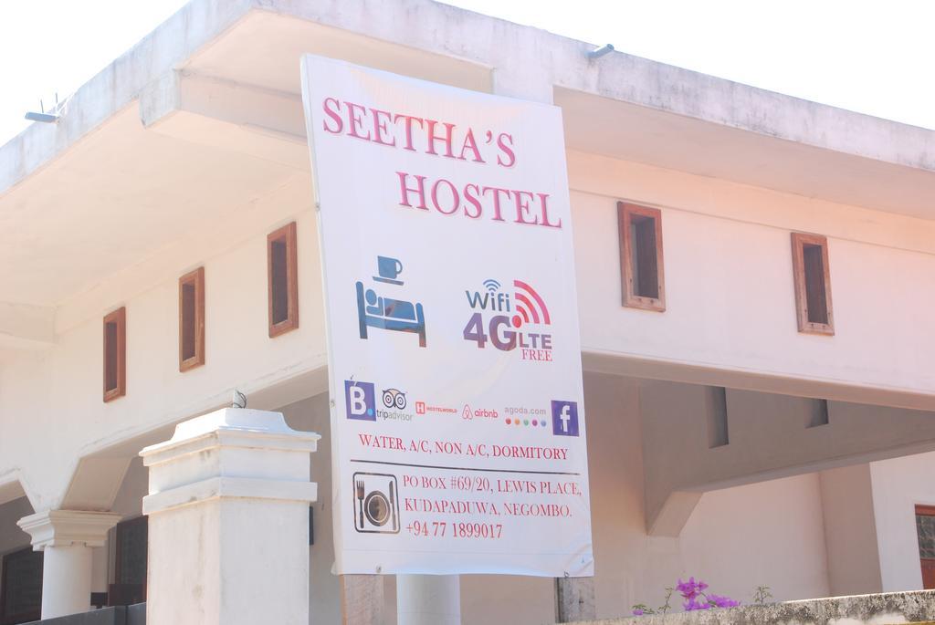 Seetha'S Hostel Negombo Bagian luar foto
